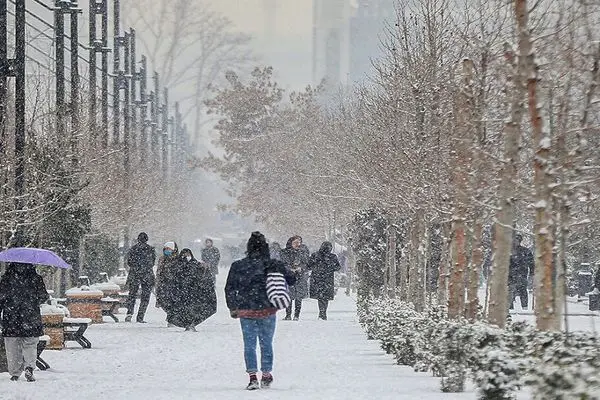 هشدار نارنجی هواشناسی درباره کاهش محسوس دما و بارش شدید در ۸ استان