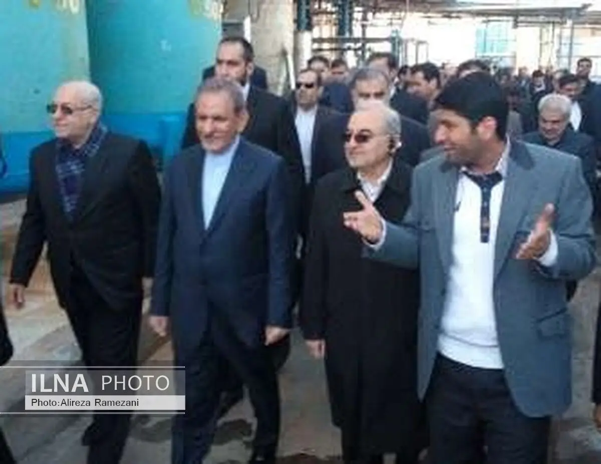 بهره‌برداری از دو پروژه صنعتی قم با حضور معاون‌اول رئیس‌جمهور