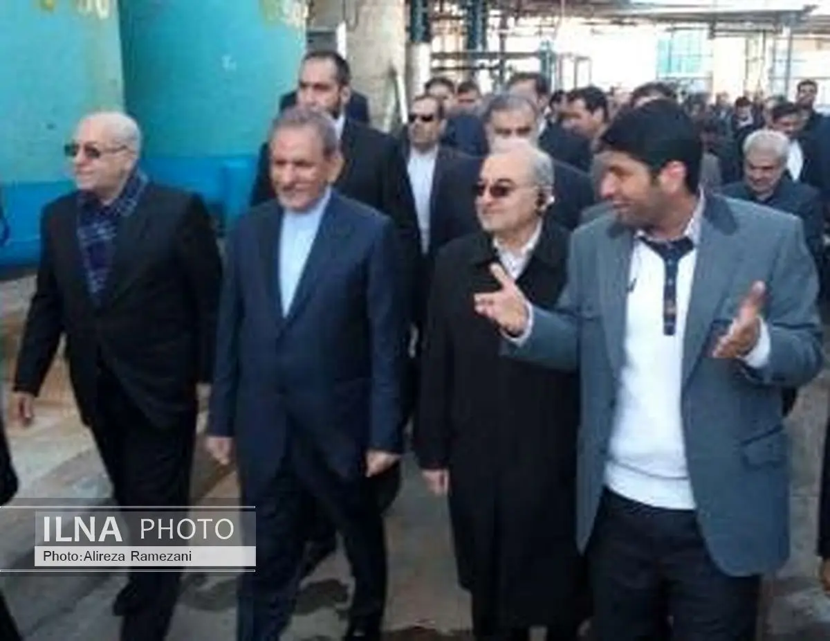 بهره‌برداری از دو پروژه صنعتی قم با حضور معاون‌اول رئیس‌جمهور