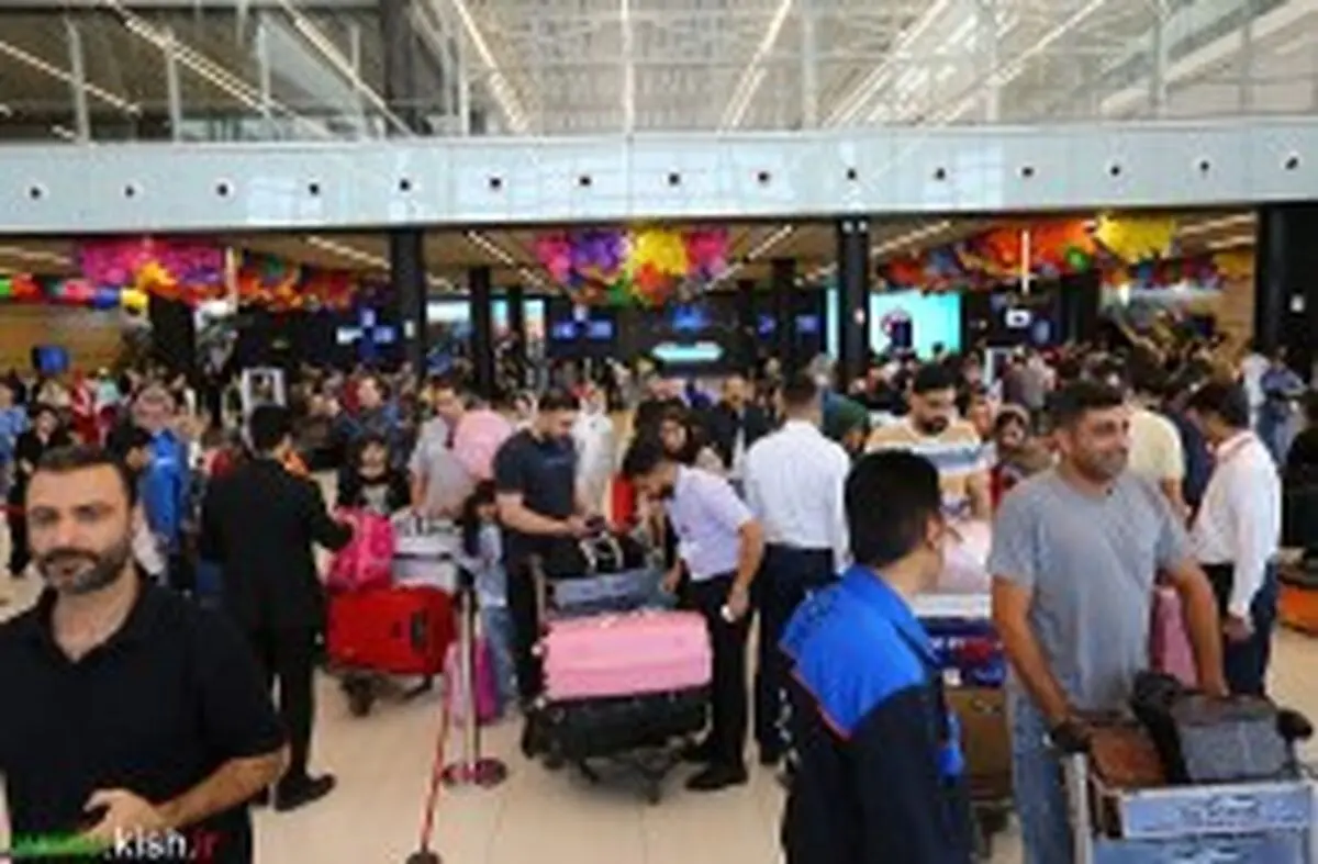رشد 9 درصدی ورود گردشگر نوروزی به جزیره کیش