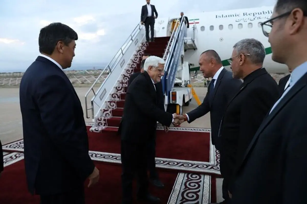 معاون اول رئیس جمهور وارد قرقیزستان شد