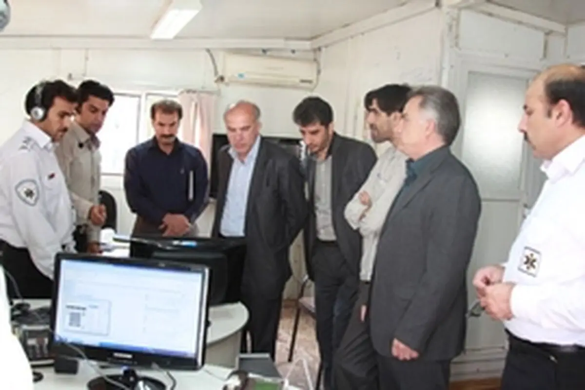 سیستم پاسخدهی دیجیتال(E۱) مرکز فوریت‌های پزشکی استان لرستان راه اندازی شد