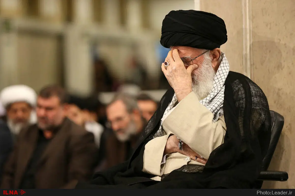 مراسم سوگواری سالروز شهادت امام علی(ع) باحضور رهبر انقلاب برگزار شد