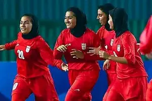 شروع مقتدرانه دختران ایران در انتخابی جام ملت‌های آسیا