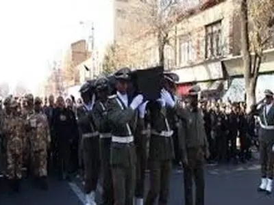 پیکر امیر سرتیپ ذکیانی در ارومیه تشییع شد