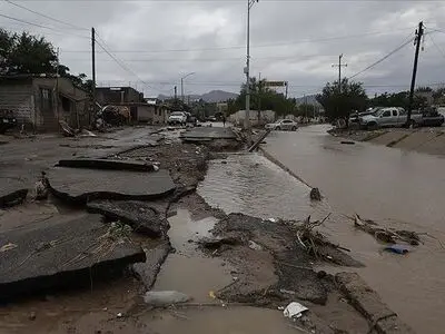 شمار کشته شدگان سیل مکزیک به ۶۴ نفر رسید