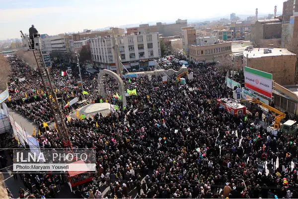 راهپیمایی بیست و دوم بهمن ۱۴۰۲ در تبریز