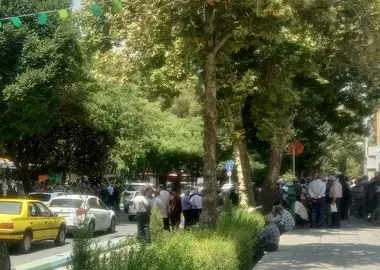 دومین روز تجمع بازنشستگان فولاد در اصفهان/ «متناسب‌سازی» کامل اجرا شود