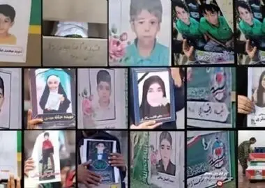 ۲۴۳ دانش آموز در جنگ به شهادت رسیدند

