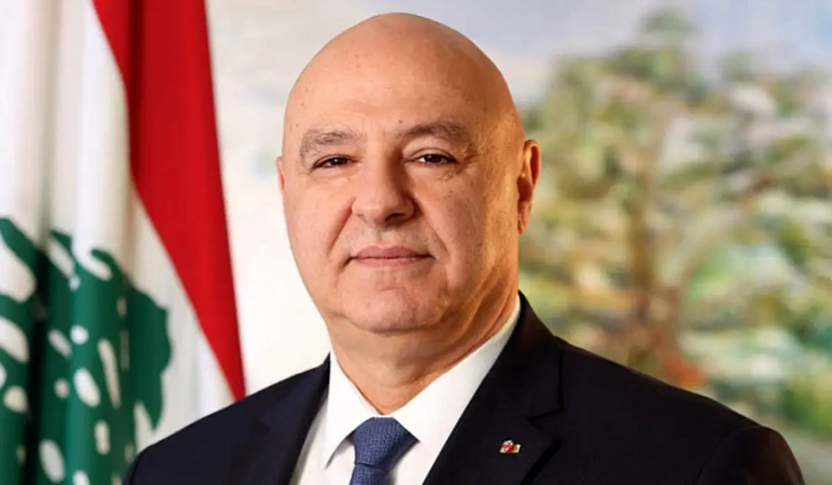 «ژوزف عون» وارد امان شد
