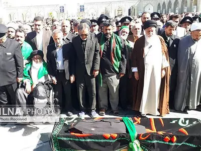 سیدرضا موید در مشهد تشییع شد