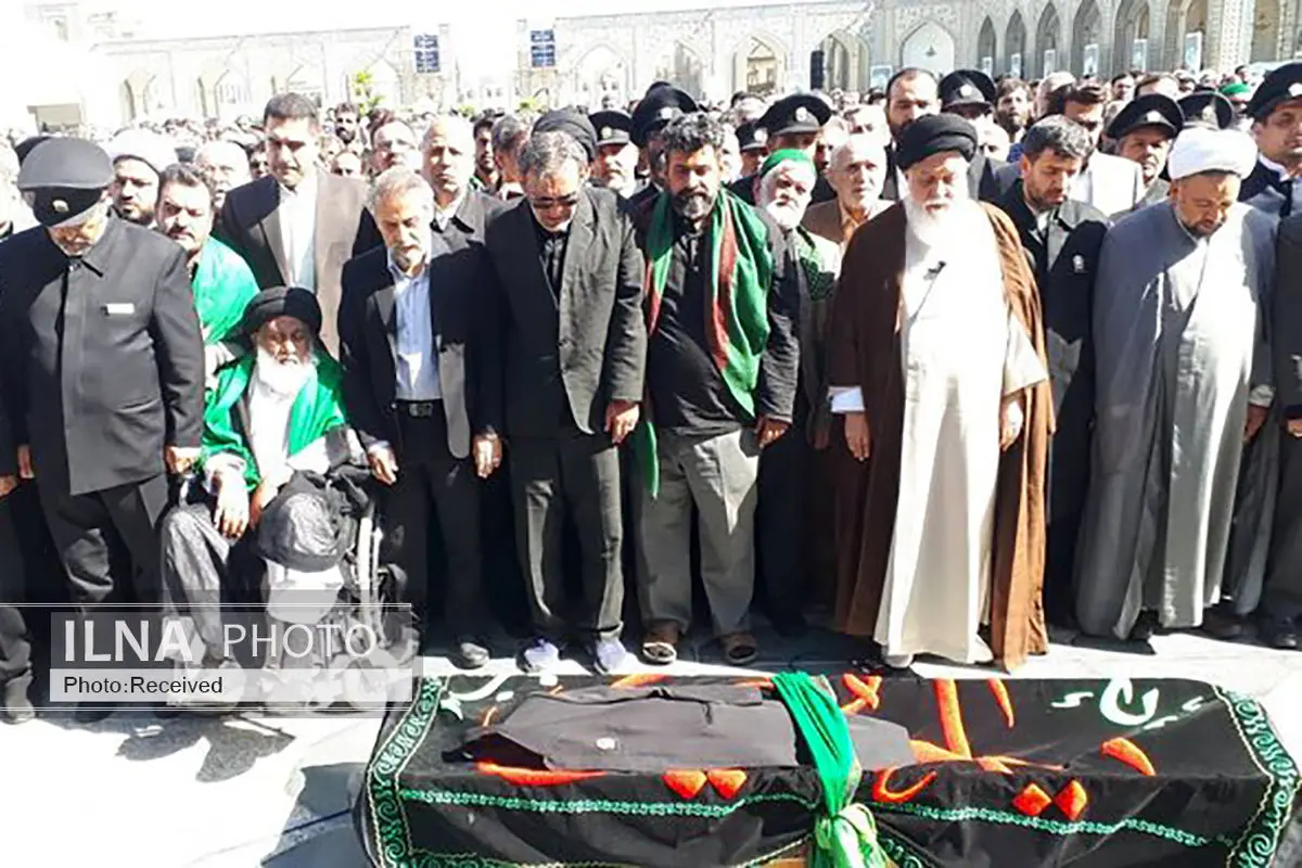 سیدرضا موید در مشهد تشییع شد