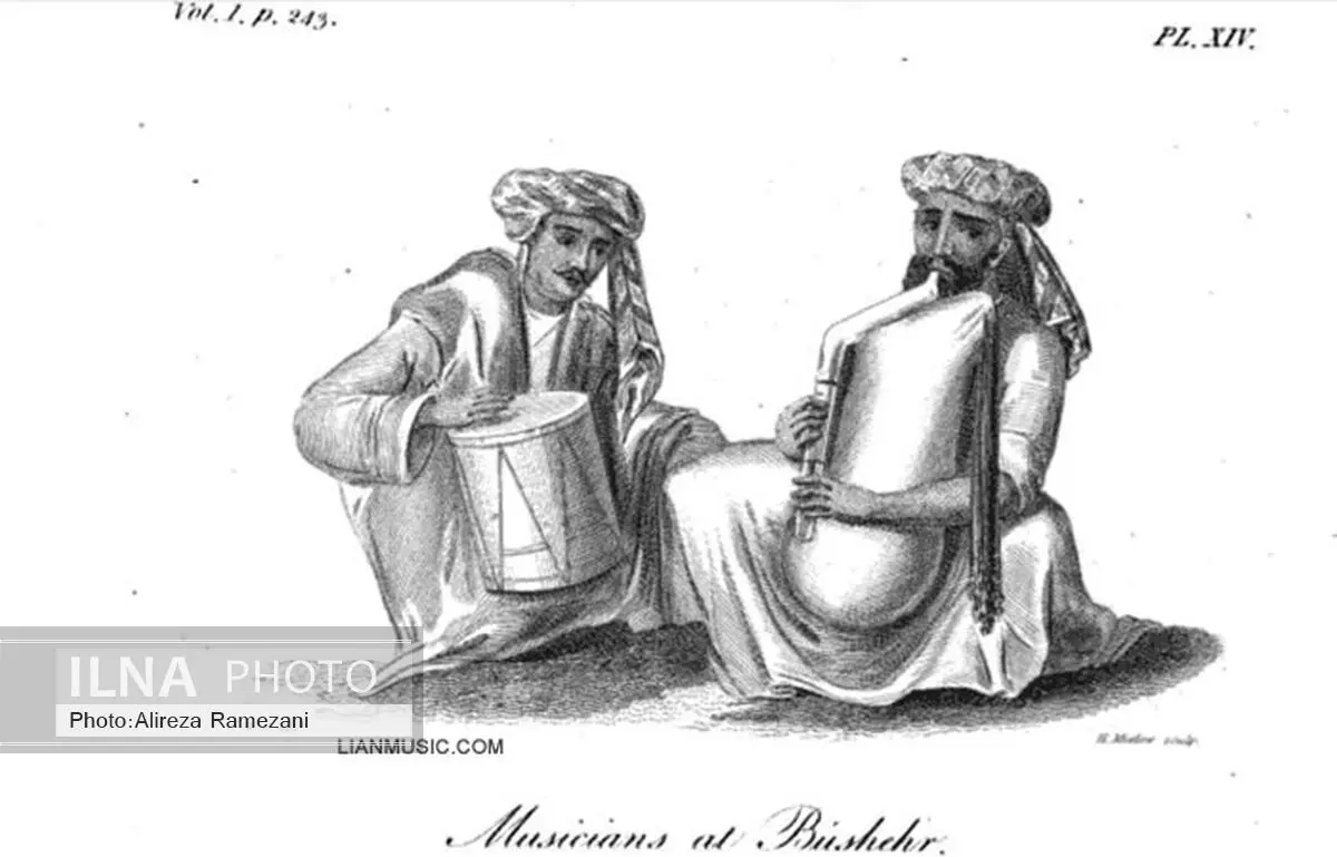 قدیمى‌ترین نقاشى نوازندگان نى‌انبان رونمایی شدند