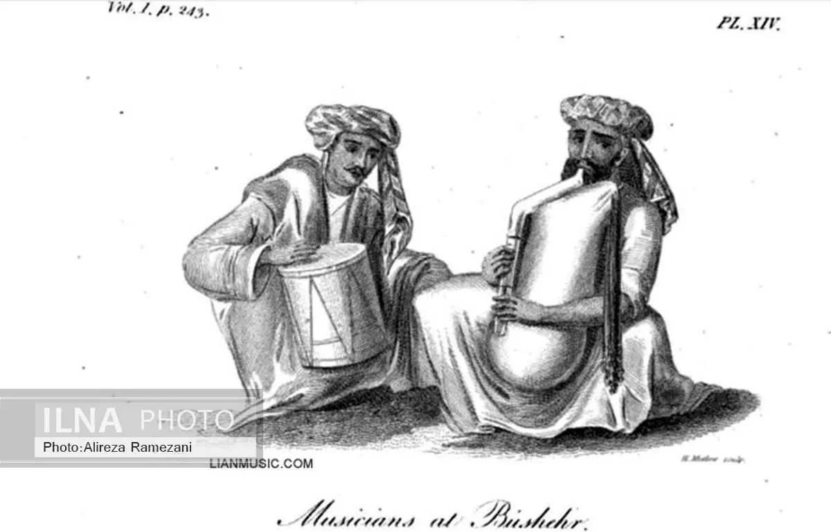 قدیمى‌ترین نقاشى نوازندگان نى‌انبان رونمایی شدند