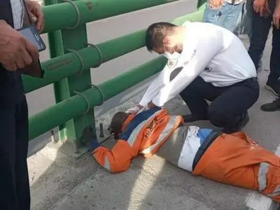 مرگ یک رفتگر بر اثر حادثه تصادف