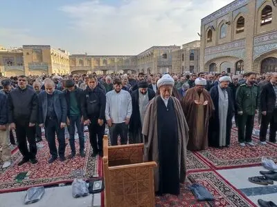 نماز باران در آستان قدس حضرت عبدالعظیم اقامه شد