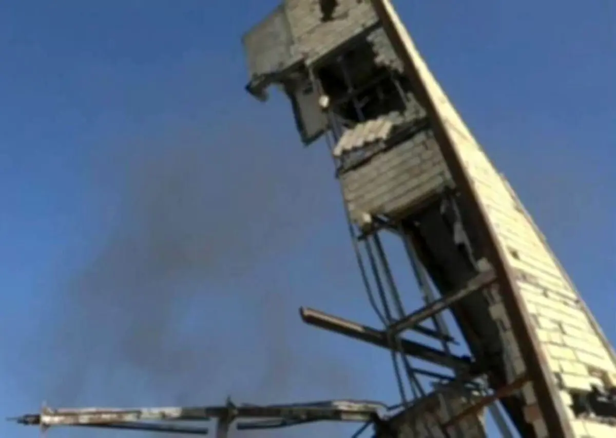 انفجار گاز در مشگین‌شهر ساختمان پنج طبقه را تخریب کرد