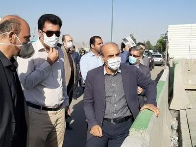 پیشرفت فیزیکی تقاطع غیرهمسطح شهید سلیمانی قابل قبول است