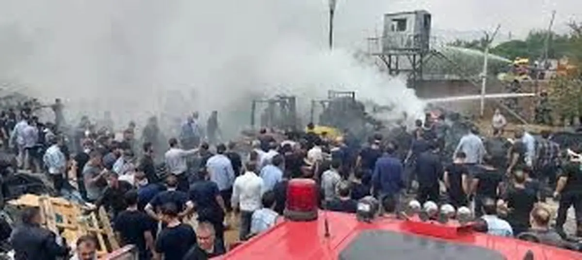 کارخانه ایران‌یاسا: آتش‌سوزی محدود و مصدومیت‌ها سطحی بود 