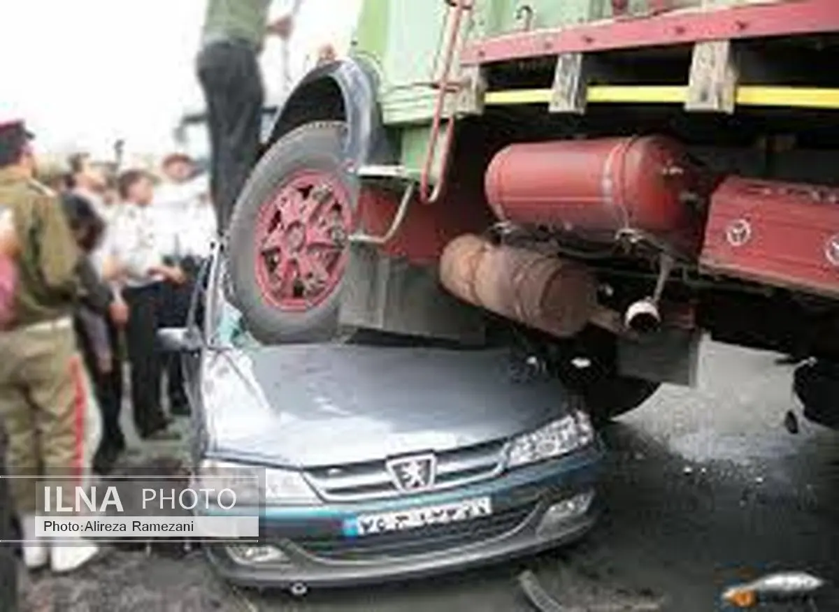 کاهش 20 درصد تصادفات جاده ای نسبت به مدت مشابه در سال گذشته