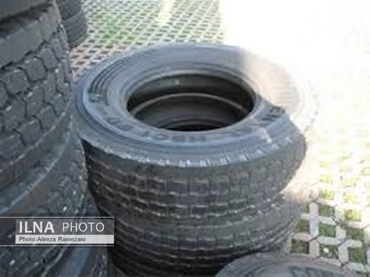 کشف 3 میلیارد ریال لاستیک ماشین سنگین قاچاق در اصفهان 