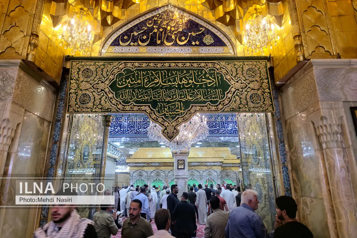 نمایان شدن خاک زرد در خاکبرداری کربلا + عکس