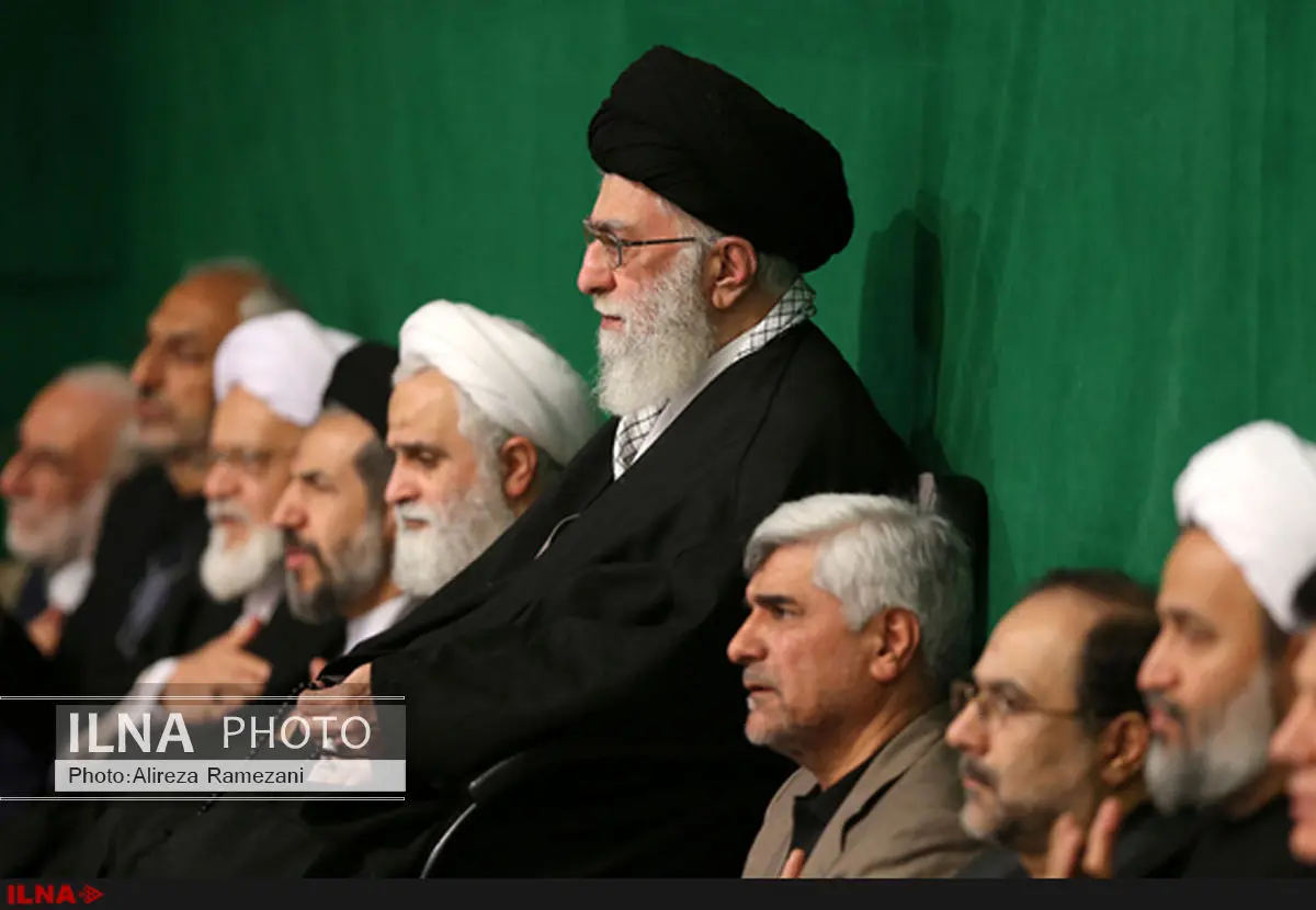 مراسم عزاداری اربعین حسینی(ع) در حضور رهبر انقلاب برگزار شد