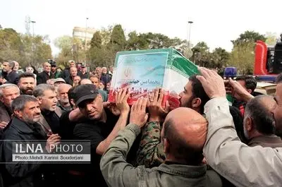 ششمین تشییع شهدای جنایت آمریکایی_صهیونی در اصفهان