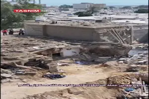 تصاویری از ‌حمله موشکی‌ آمریکا به منازل مسکونی در قشم+ فیلم