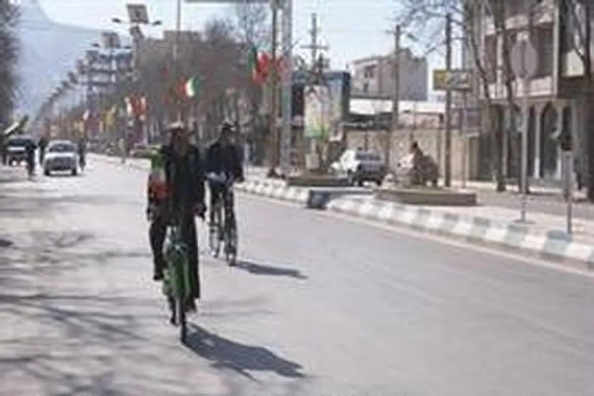 برگزاری همایش دوچرخه‌سواری عمومی دهه فجر در خرم آباد