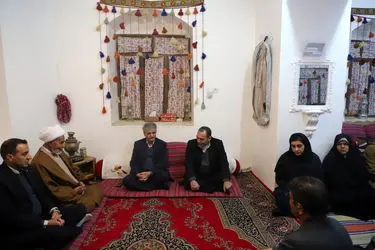 دیدار مدیرکل نظارت و ارزیابی خدمات گردشگری با اعضای شورای راهبردی ثبت جهانی روستای افین