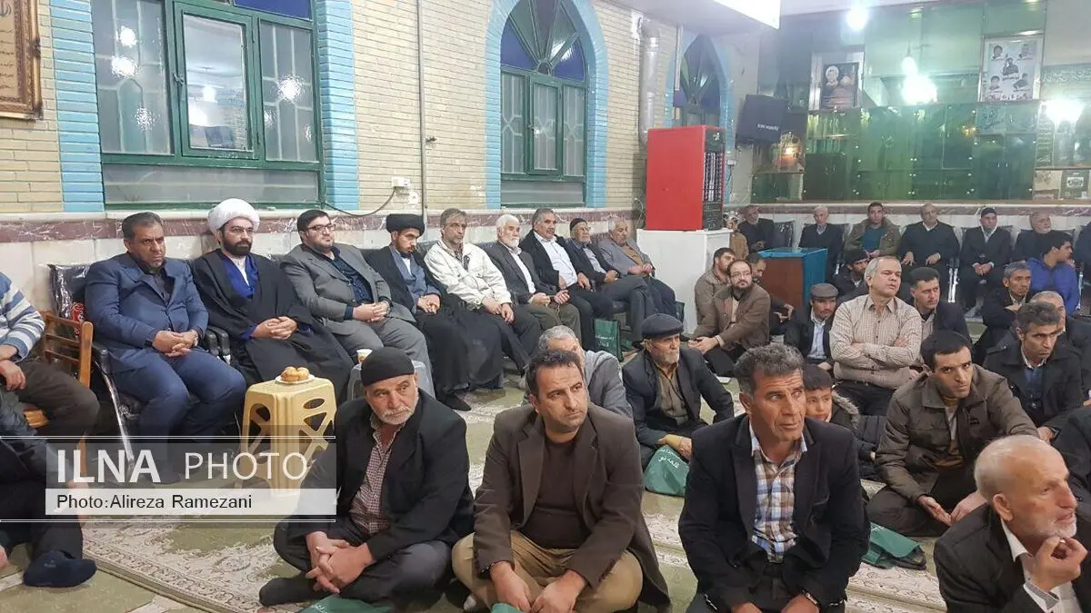 برپایی مراسم یادبود آیت الله هاشمی رفسنجانی در قلعه نو