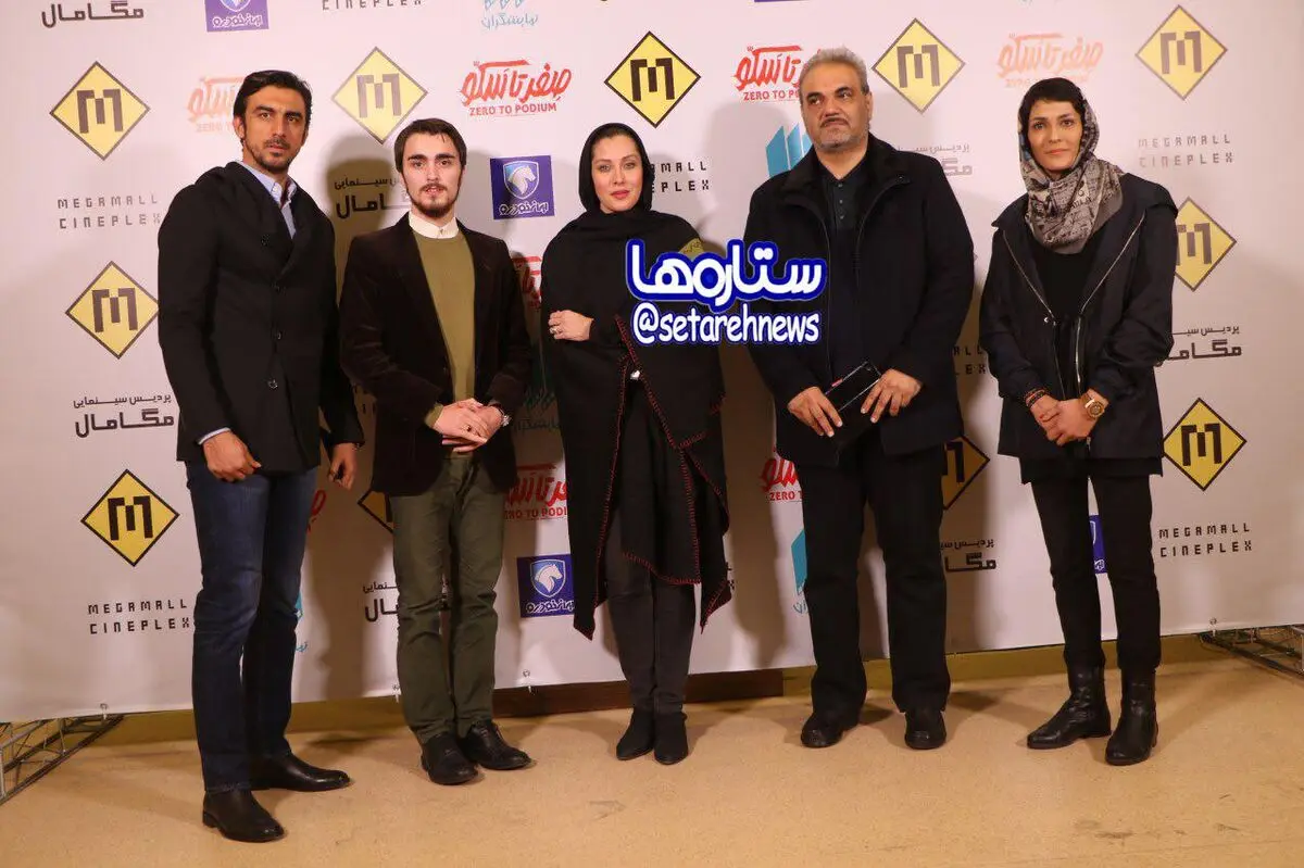 عکس یادگاری پسر سیدحسن خمینی با مهتاب کرامتی