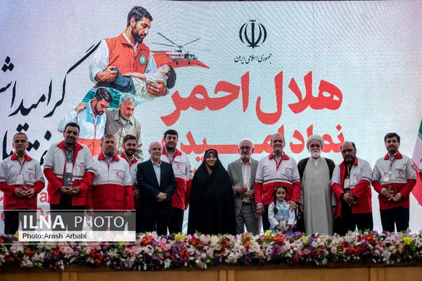 گرامیداشت هفته هلال احمر با حضور رئیس‌جمهور