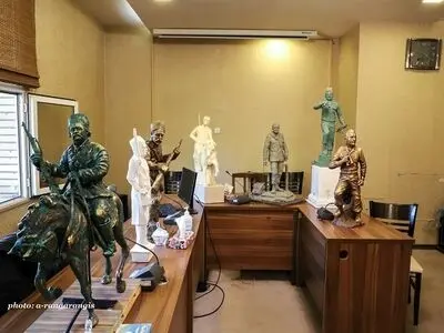 نصب شش تندیس فاخر از سرداران شهید و مشاهیر بزرگ در تبریز 