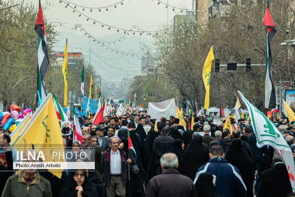 راهپیمایی روز جهانی قدس در تهران