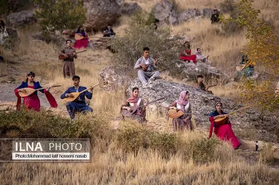 جشن مهرگان در غار کرفتو دیواندره 