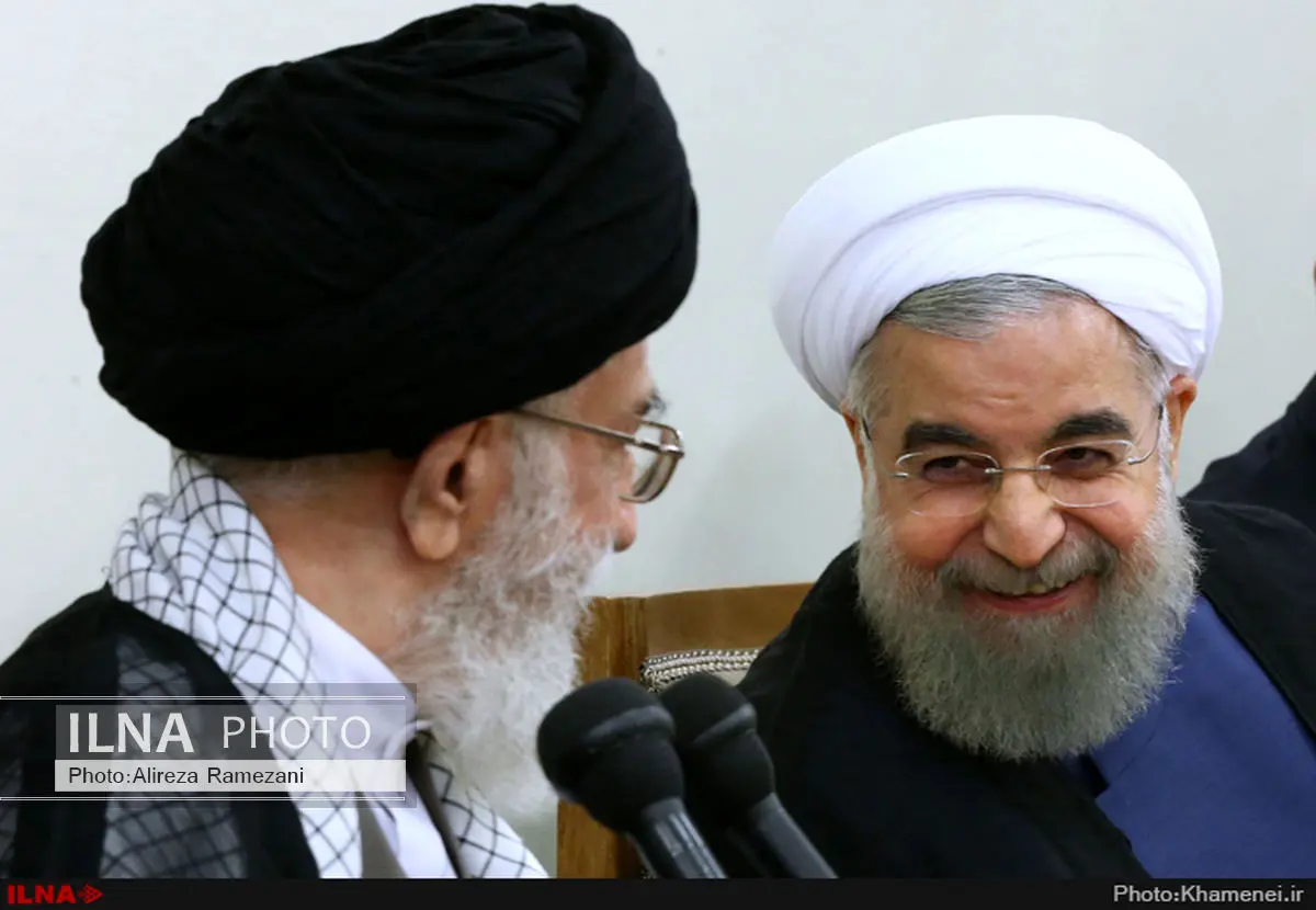 دیدار رییس جمهور و اعضای هیات دولت با رهبر انقلاب