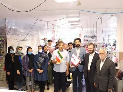  بازدید اعضاء هیأت مدیره اتحادیه پوشاک تهران از کارگاه تولیدى برند "برمودا"+ فیلم و عکس 