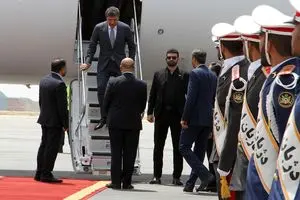ورود نیچیروان بارزانی به تهران برای حضور در مراسم تحلیف رییس‌جمهور+عکس