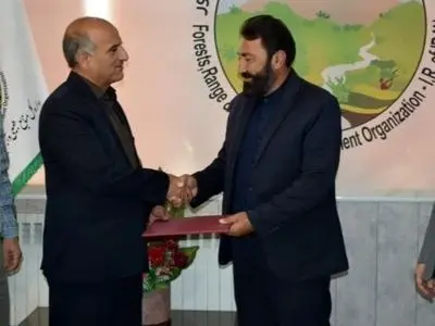 مدیریت پارک جنگلی ۱۱۳ هکتاری بیستون به شهرداری واگذار شد