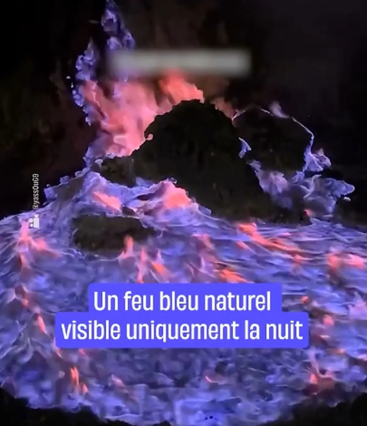 آتشفشان آیجن اندونزی + فیلم