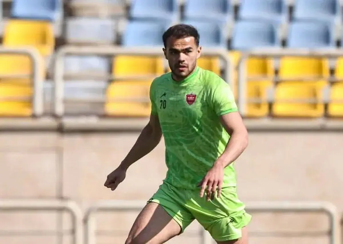 تمرین انفرادی اورونوف در روز تعطیل پرسپولیسی‌ها