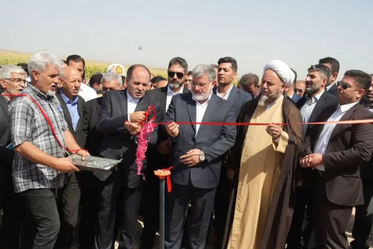 آغاز بهره برداری بیش از ۵۰ هزار هکتار از اراضی محدوده طرح شبکه فرعی آبیاری غرب و شمالغرب کشور