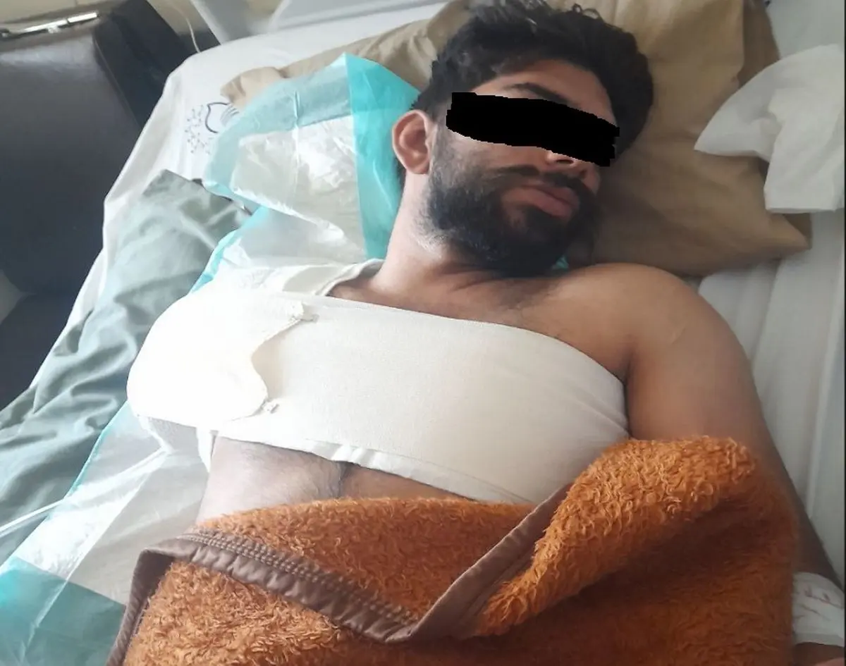قطع دست کارگر بروجردی از بازو/ حقوق این کارگر فقط شش میلیون تومان بوده است!