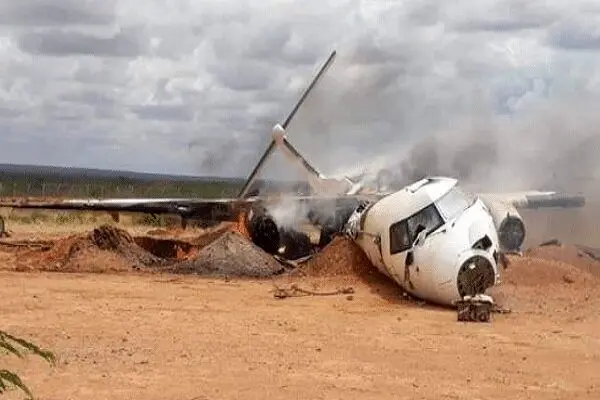 Kenyan plane crashes in Somalia killing all onboard
