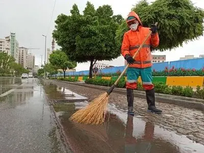 جان باختن یک پاکبان مشهدی بر اثر تصادف با خودرو