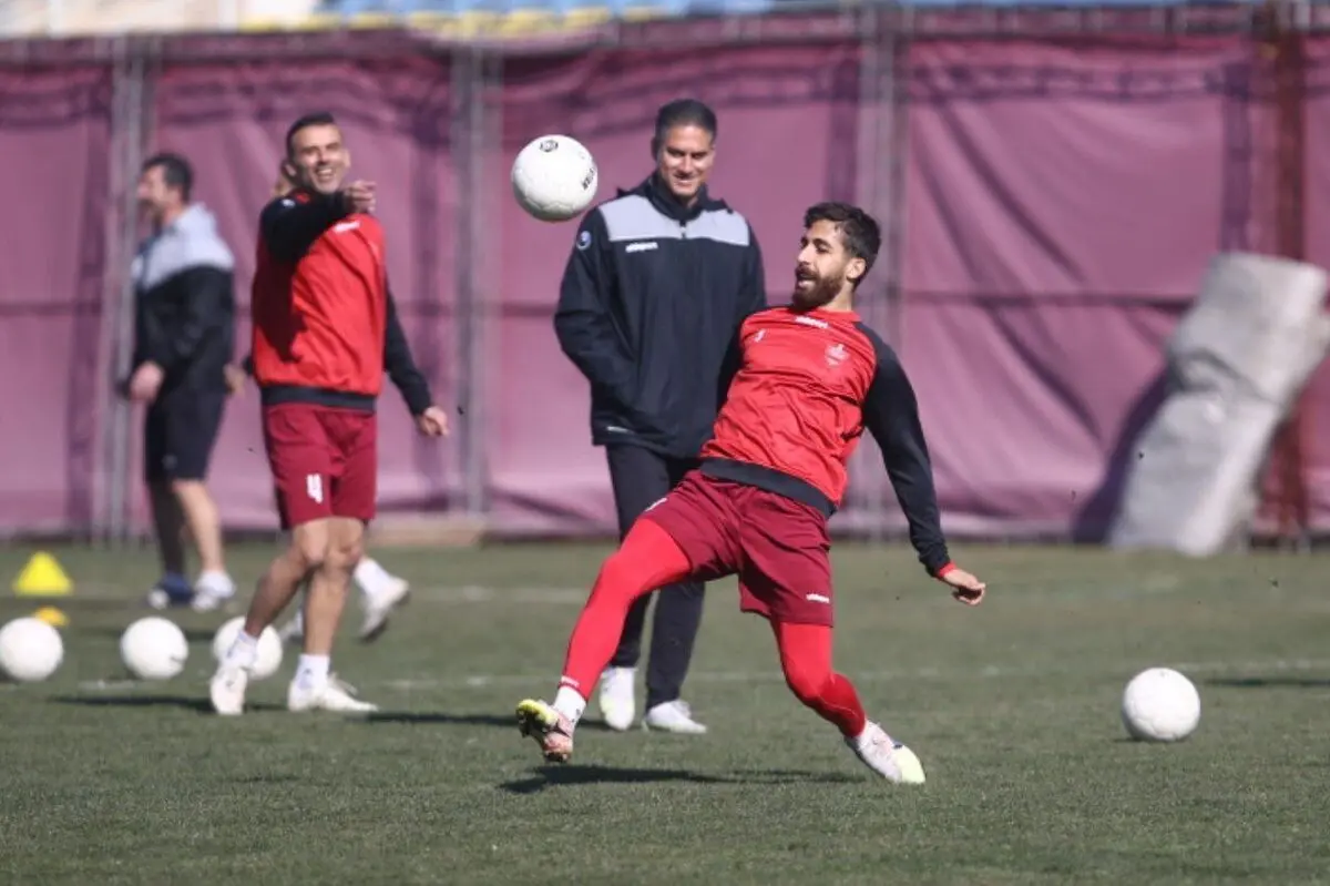 برگزاری تمرین پنج‌شنبه پرسپولیس پس از یک روز استراحت
