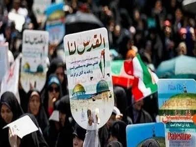 برنامه‌های گروهی اتحادیه انجمن‌های اسلامی دانش آموزان در روز قدس