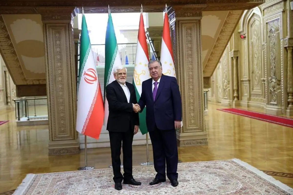 عارف: هیچ مانعی بر سر راه توسعه بیش از پیش روابط تهران - دوشنبه وجود ندارد